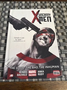 Uncanny X-Men Volume 3 Good, Bad, Inhuman (Marvel) - Hardcover Bendis, Bachalo - Picture 1 of 3