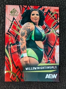 2025 SP Game Used AEW Red Base Willow Nightingale  - Bild 1 von 2