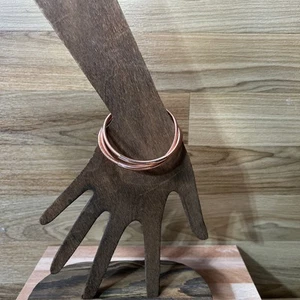 3 Kupfer Stretch Armreif Armbänder - stapelbar Modeschmuck Set - Bild 1 von 5