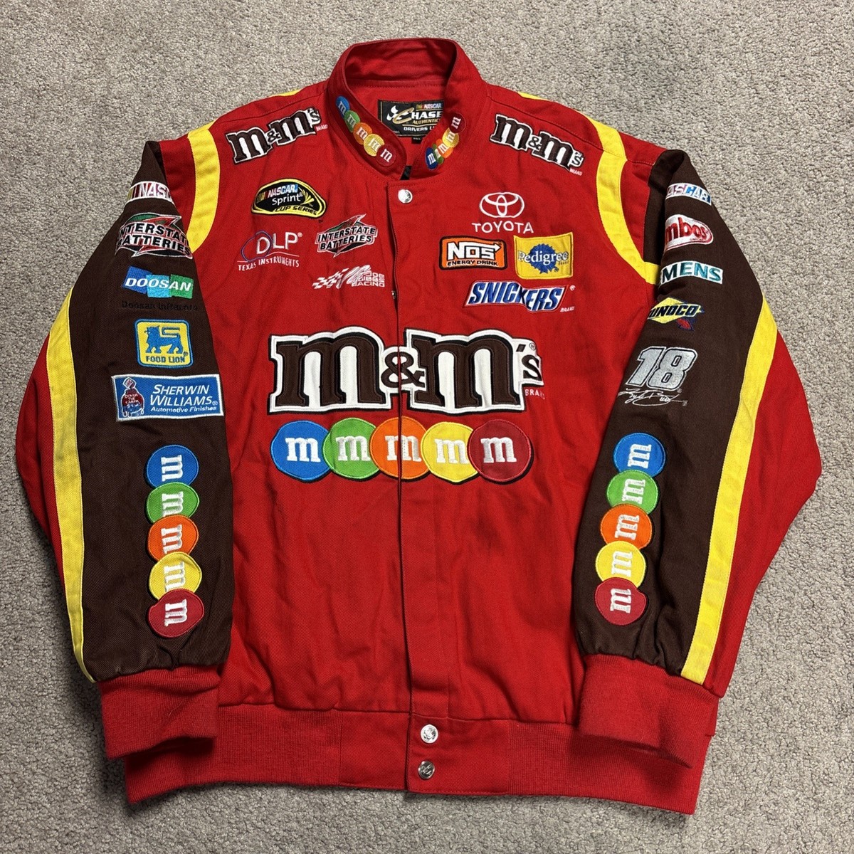 Chase Kyle Busch NASCAR Jackets for sale | eBay Chase Kyle Busch NASCAR Jackets for sale | eBay