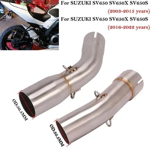 For SUZUKI SV650 SV650X SV650S 2003 - 2020 2021 2022 Motorcycle Exhaust Escape - Picture 1 of 10