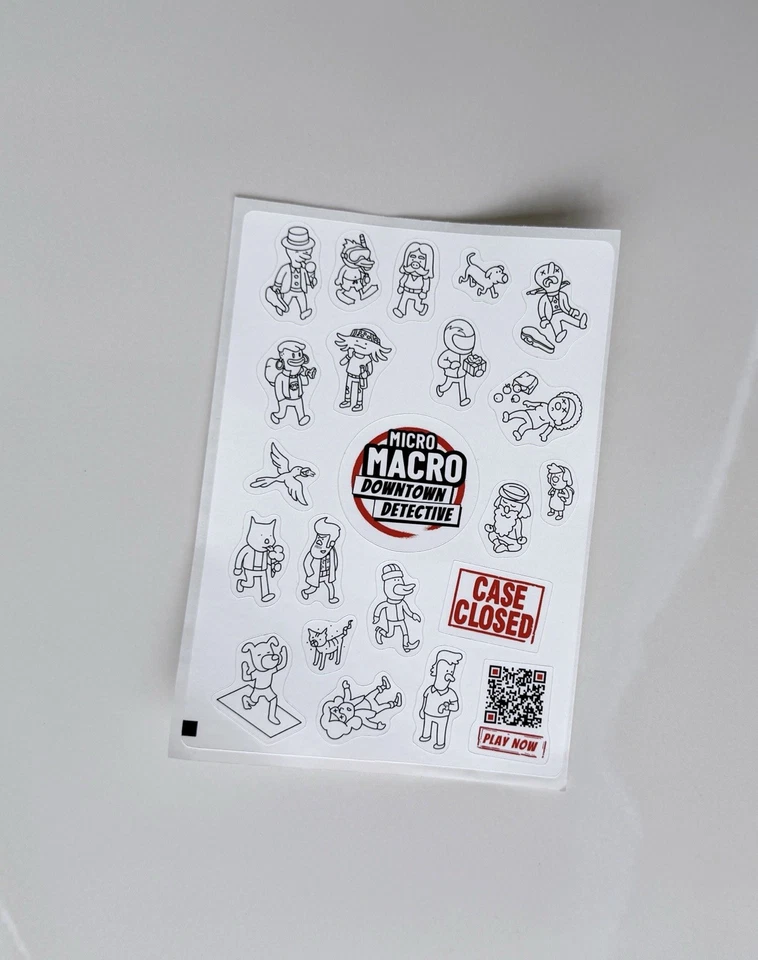 GAMESCOM Loot Merch | MICRO MACRO | Aufkleber Sticker - Bild 1 von 1