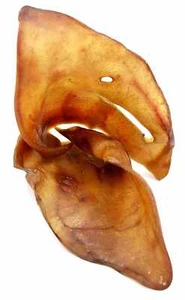 Getrocknete Schweineohren LIGHT für Hunde 100 Stück | Deutsche Herstellung Hufe - Bild 1 von 6