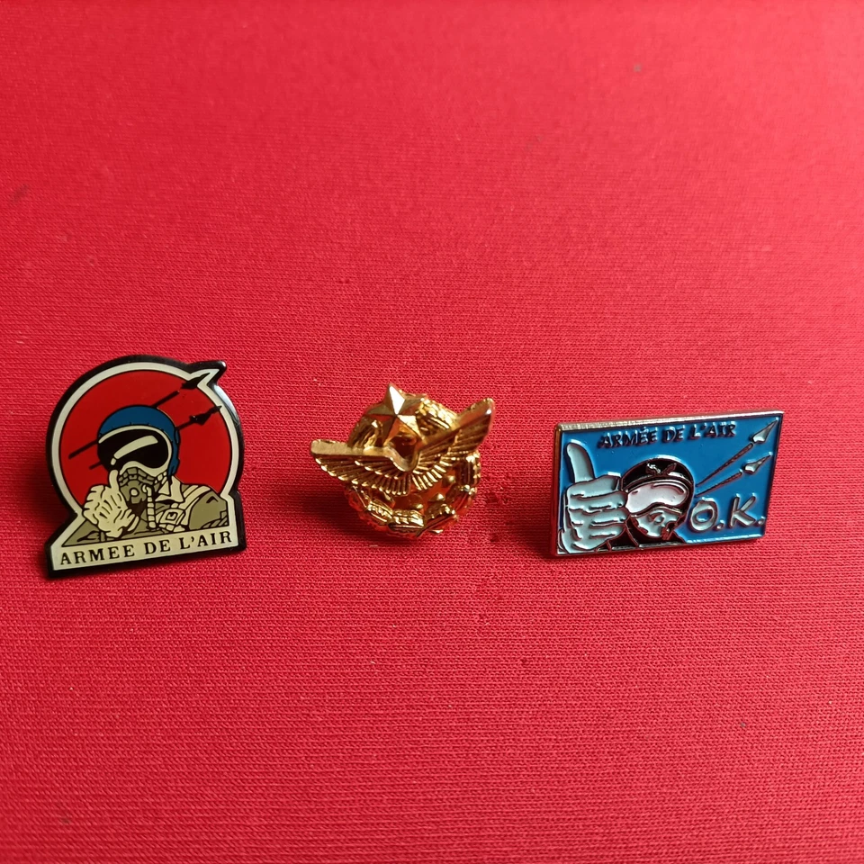 Lot 3 Pin's Armée De L'air  - Photo 1/1