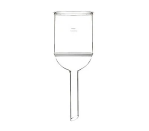 100ml Glass Buchner Funnel W/Coarse Filter Straight Tube Lab Büchner Glassware - Picture 1 of 1