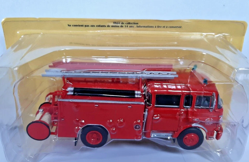 DIE CAST BERLIET - GAK 20 TANKER TRUCK  POMPIERI SCALA 1:43  [Y-CPF 0131] - Immagine 1 di 1