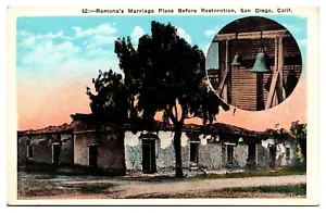 Vintage vor der Restaurierung, Ramona's Marriage Place, Tourist Spot, San Diego, CA - Bild 1 von 2