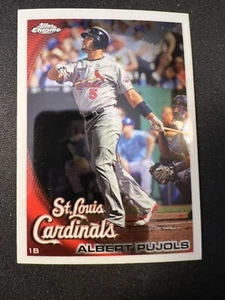 Topps Chrome Albert Pujols #32 2010 - Imagen 1 de 2