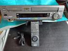 JUNK SONY WV-TW2 Hi8 8mm VHS VCR W Video Deck Player Working 8mm Video Failure