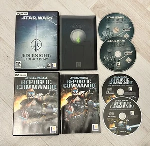 Star Wars Jedi Knight Jedi Academy & Republic Commando PC-Spiele komplett - Bild 1 von 1