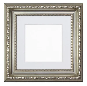 Instagram Cuadrado Adornado Shabby Chic Marco de Foto Marco Póster Con Montaje - Imagen 1 de 5