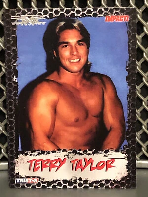 Tarjeta de lucha libre Terry Taylor TNA 2008 Tri-star WWE #67 Impact WWF Red Rooster Foto 1 de 4