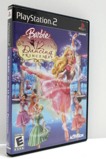 PS2 Games Lot - Disney Princess Enchanted Journey & Barbie Dancing  Princesses