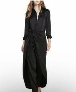 Polo Ralph Lauren Collection Black Silk Jumpsuit sz 0 NWT - Picture 1 of 8