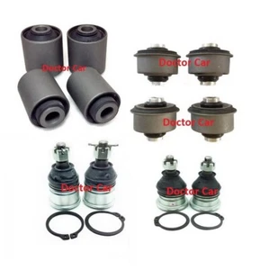 12 Front Upper Lower Control Arm Bushing Ball Joint For 1998-2002 Accord Gen6 CG - Picture 1 of 3