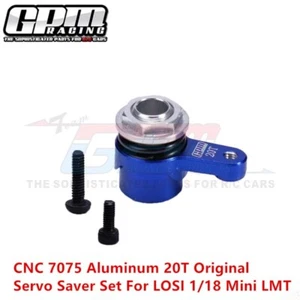 GPM CNC  7075 Aluminum 20T Original Servo Saver Set For LOSI 1/18 Mini LMT 4X4 - Picture 1 of 11