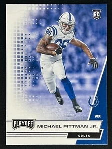 MICHAEL PITTMAN JR 2020 Panini Playoff Rookie RC #222 | Colts - Picture 1 of 2