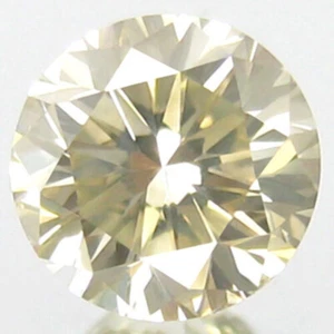 Natural Diamond 1.69ct Dazzling Golden Yellow Tint Diamond Huge Brilliant Round - Picture 1 of 9