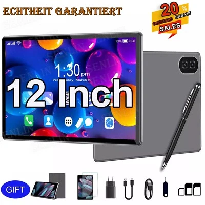 PAD6/12 ZOLL TABLET 2024 New PAD Tablet 11 Zoll 24GB/16GB 256GB ROM Android14 Tablet SIM2 LTE 5GWiFi