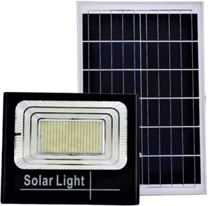 Faretto a Led Da 200W Smd Con Pannello Solare Sensore Crepuscolare E Telecomando - Foto 1 di 12