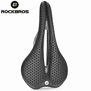 RockBros Bicycle 3D Printed Saddle Seat MTB Road Bike Seat Honeycomb Cushion - Picture 1 of 15