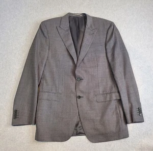 Canali Travel Suit Jacket Water Resistant Wool Sport Coat Gray Size 52L US 42L - Picture 1 of 20