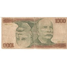 BRAZIL-BANCO CENTRAL DO BRASIL 1,000 MIL CRUZADOS *0160A PAPER MONEY