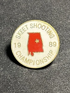 1989 Skeet Shooting Championship Alabama Lapel Pin - Picture 1 of 3