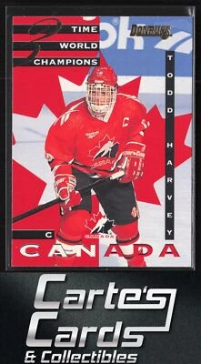 Todd Harvey 1995-96 Donruss #17 Canadian World Junior Team Canada - Image 1 of 2