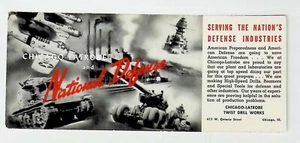 Vintage Chicago - Latrobe und National Defense Tintenlöscher - Bild 1 von 2