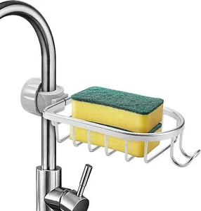 Sponge Holder - Kitchen Storage,no Drilling Sink Kitchen Sponge,bathroom Soap - Picture 1 of 5