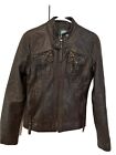 Co Op For Barneys New York Leather Jacket Size Xsmall