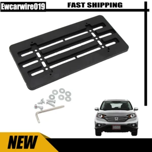 License Plate Frame Mounting Relocator Adapter Bumper Bracket For Honda CRV NEW - Foto 1 di 7