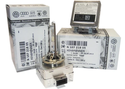 2x D3S Xenon Philips N10721805 Lampadine Originale Audi VW Skoda Coppia Hid - Image 1 of 4