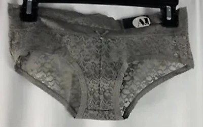 A & I女式炭黑色蕾丝内裤-可选尺寸 — 第 1/2 张图片