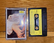 Konrad Ragossnig : The Renaissance Lute: Music From Italy, England Cassette *VG*