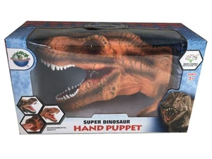 12"/31cm SUPER Marioneta de Mano Dinosaurio Detalles Realistas Juego Jurásico Juguete en Caja - Imagen 1 de 4