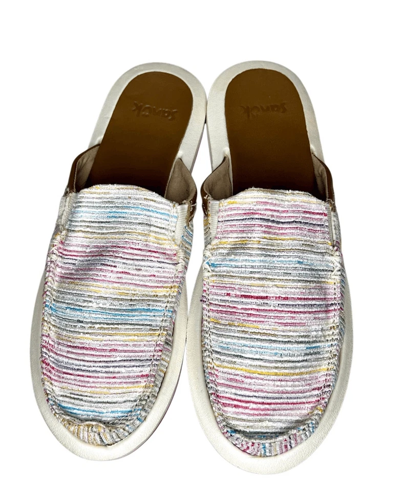 Sanuk You Got My Back ST летний шнур слайд - женский радужный размер 10 - Изображение 1 из 4