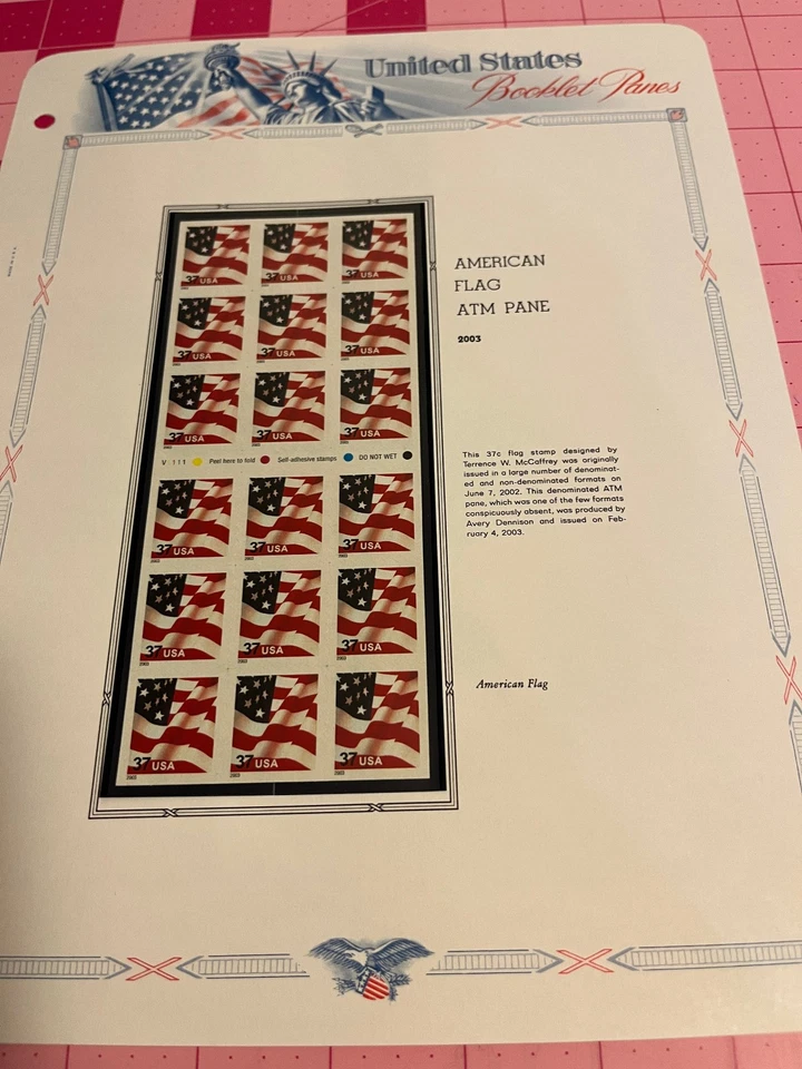 U.S. 2003 Stamps – Mint, NH Booklet Panes - Image 1 of 4