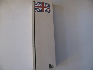 THE CAT'S MEOW 1996 UNION JACK FLAG ENGLAND UK 1.25" FREE SHIPPING - Picture 1 of 3