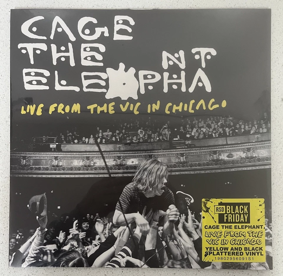 CAGE THE ELEPHANT Live From The Vic in Chicago SEALED 2LP Multi-Color Vinyl RSD - Imagem 1 de 3