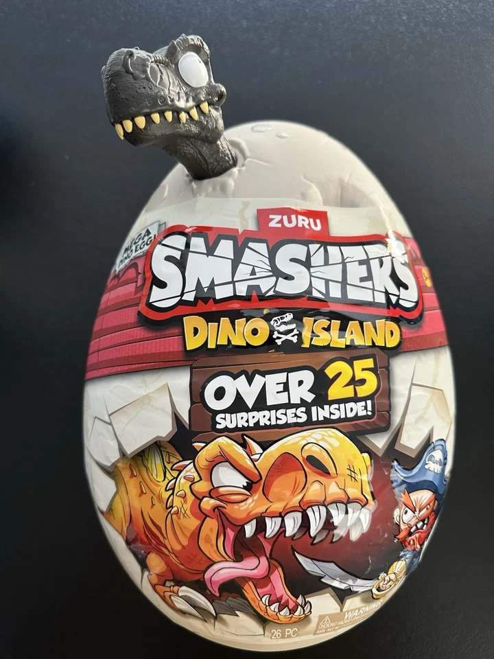 Zuru Smashers Dino Island ~ Mega huevo de dinosaurio con más de 25 sorpresas Foto 1 de 1