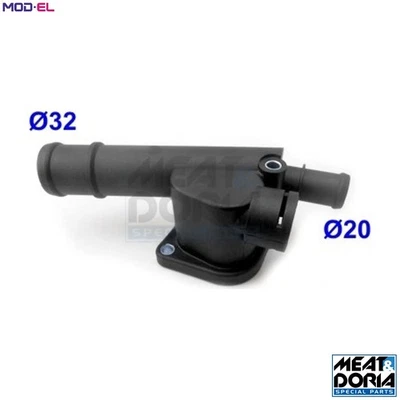 COOLANT FLANGE 93198 FOR SKODA OCTAVIA/II/Combi LAURA ROOMSTER FABIA PRAKTIK A4 - Image 1 of 4