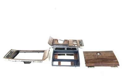 Cadillac Brougham 1988 OEM juego completo de molduras de madera montadas en el tablero Foto 1 de 4