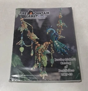 Fire Mountain Gems and Beads Seed Bead Jewelry Supplies Catalogue 2009-10 Illust - Bild 1 von 4