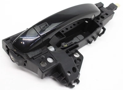 Manija de puerta delantera derecha Audi A6 2012-2018 negra Ly8X OEM Foto 1 de 4
