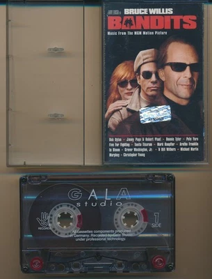 Bandits Music From The MGM Motion Picture 2001 Ukraine  Cassette NM Jimmy Page - Image 1 of 4