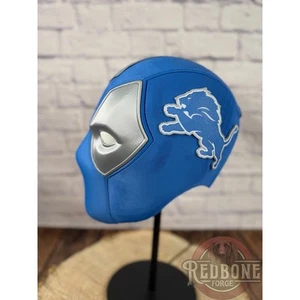The Ultimate Detroit Lions Fan Deadpool Helmet 4 Man Cave, Game Day, Wearable - Picture 1 of 11