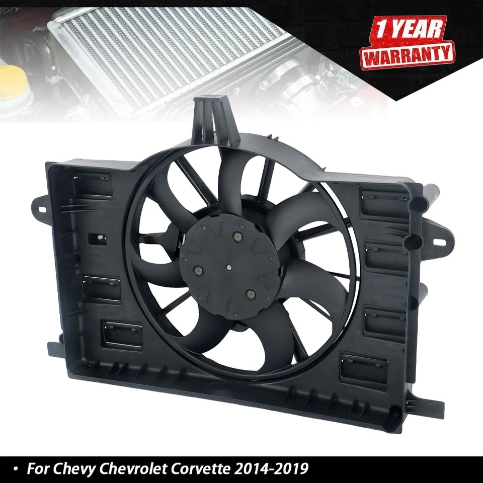 Ventilador de refrigeración del radiador 84486697 para Chevy Chevrolet Corvette 6,2 L V8 2014-2019 Foto 1 de 4
