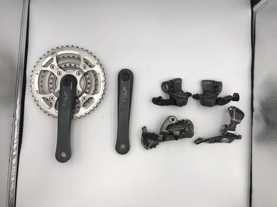 Vintage Shimano XTR 3x9 Speed Mini Groupset Retro M950 M952 - - Image 1 of 4